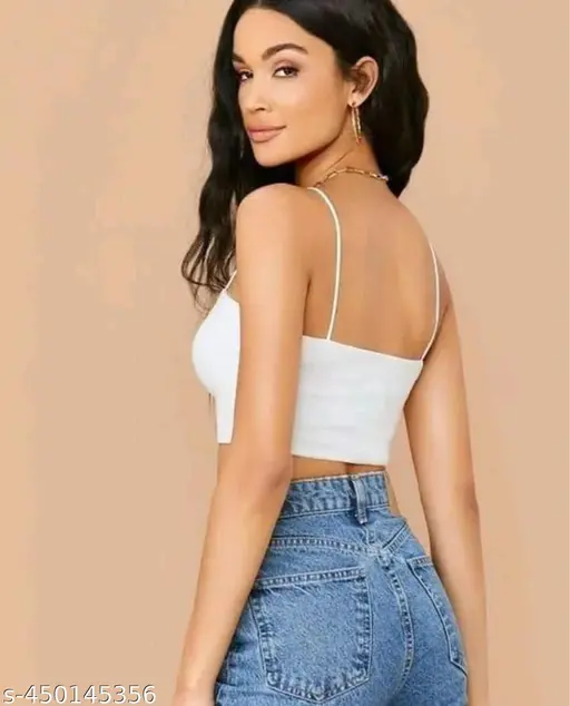 Striped Tank Top Western wear top for girls - Image 2